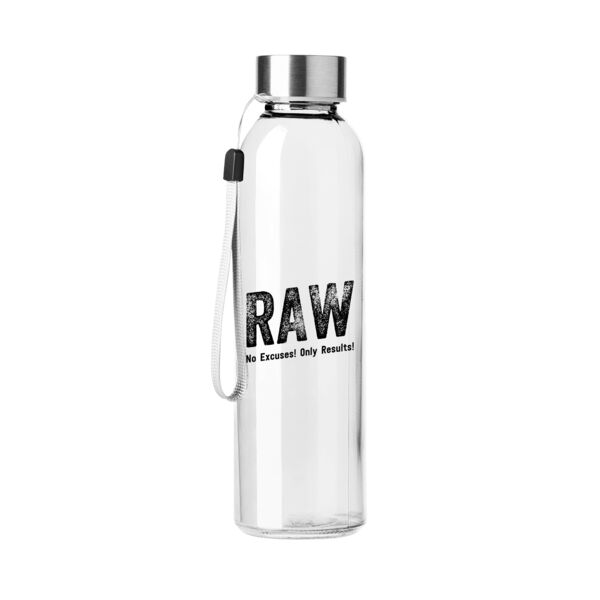 Raw Fitness  - Stainless Steel Glass Colour Bottle Thumbnail
